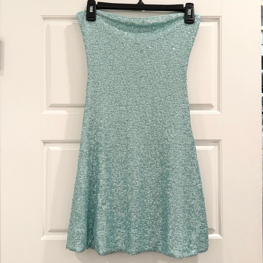 Susana Monaco Tube Sequin Dress